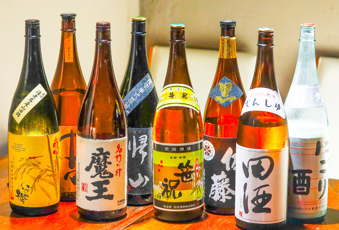 蕎麦と一緒に楽しむ日本酒